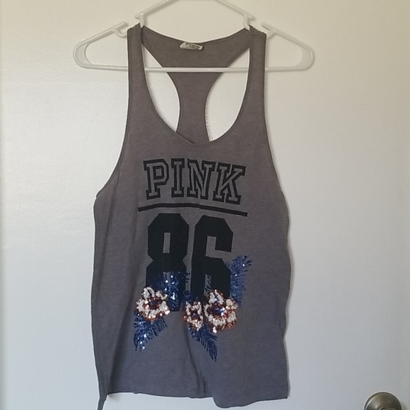 PINK Victoria's Secret Tops - *sold*Racerback "pink" tank